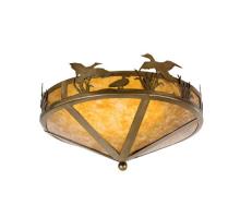 Meyda Blue 26389 - 16" Wide Ducks in Flight Flushmount