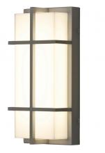 AFX Lighting, Inc. AUW6122500L30MVTG - Avenue LED Outdoor Sconce - 12'' - Textured Grey