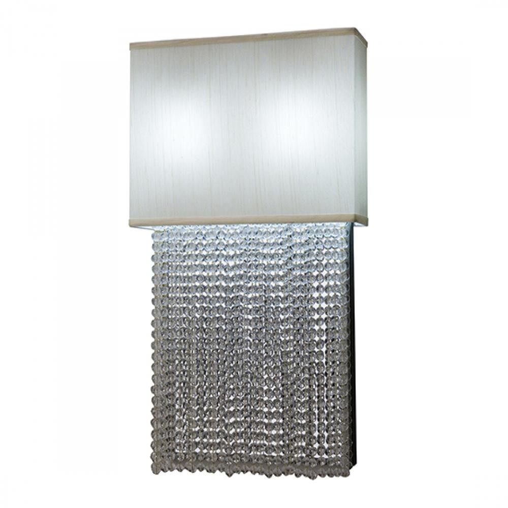 15" Wide Francesca 2 Light Wall Sconce