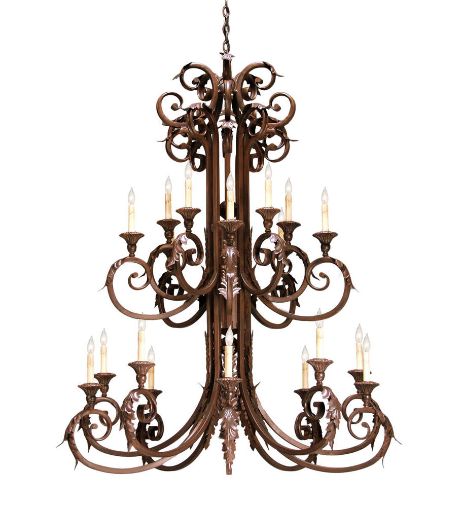 48" Wide Serratina Chandelier