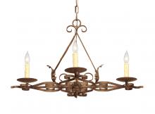 2nd Avenue Designs White 116869 - 42" Long Elianna 12 LT Chandelier