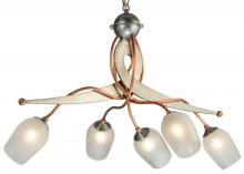 2nd Avenue Designs White 121693 - 30"L Ballerina 5 LT Chandelier