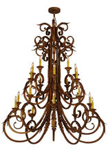 2nd Avenue Designs White 150518 - 48" Wide Serratina Chandelier