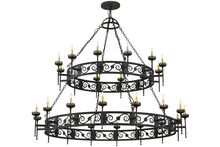 2nd Avenue Designs White 157277 - 84"W Majella 28 LT Two Tier Chandelier