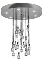 2nd Avenue Designs White 170905 - 48"W Phonic 24 LT Cascading Pendant