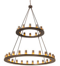 2nd Avenue Designs White 195244 - 72" Wide Loxley 36 Light Two Tier Chandelier