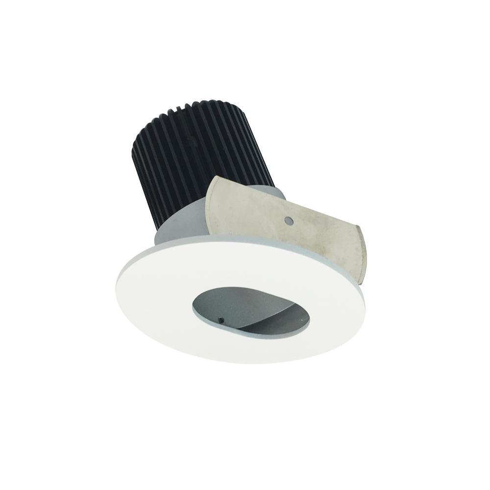 2" Iolite LED Round Adjustable Slot Aperture, 10-Degree Optic, 800lm / 12W, 2700K, Matte Powder