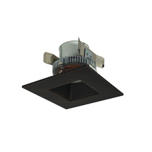 Nora NLCBC2-45630BZBZ/A - 4" Cobalt Click LED Retrofit, Square Reflector, 750lm / 10W, 3000K, Bronze Reflector / Bronze