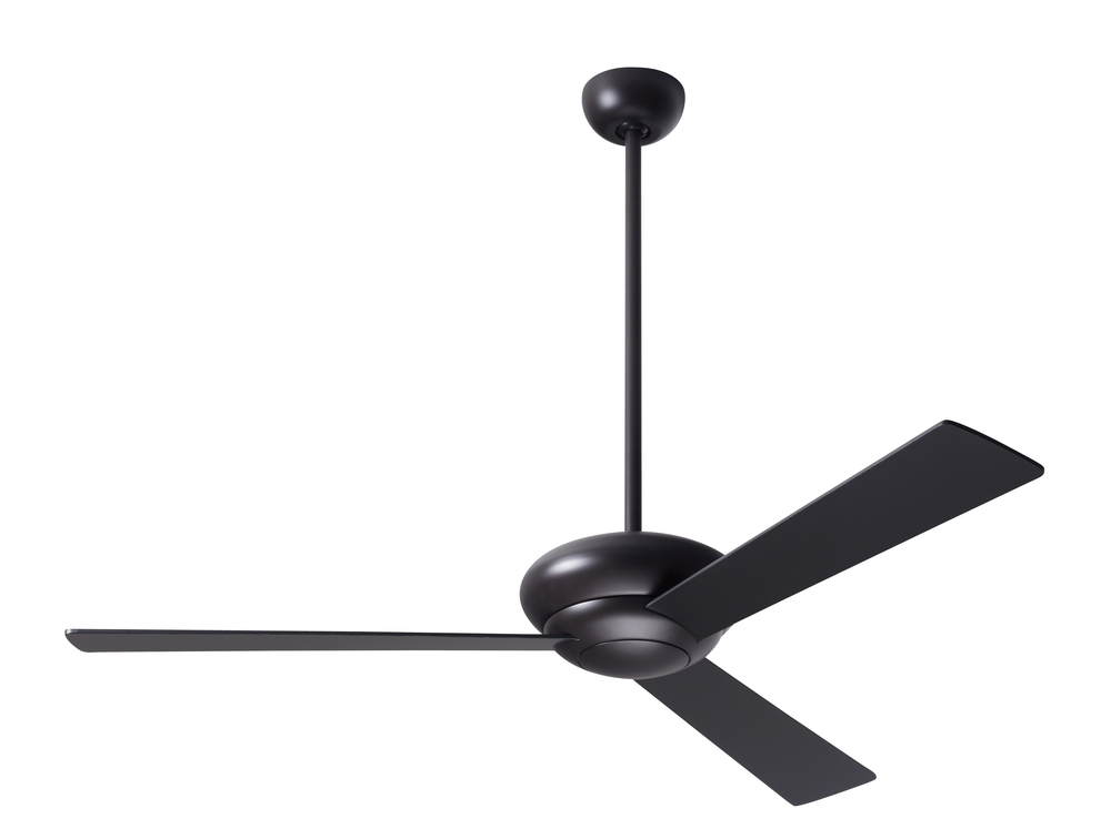 Altus Fan; Dark Bronze Finish; 42" Black Blades; No Light; Fan Speed and Light Control (3-wire)