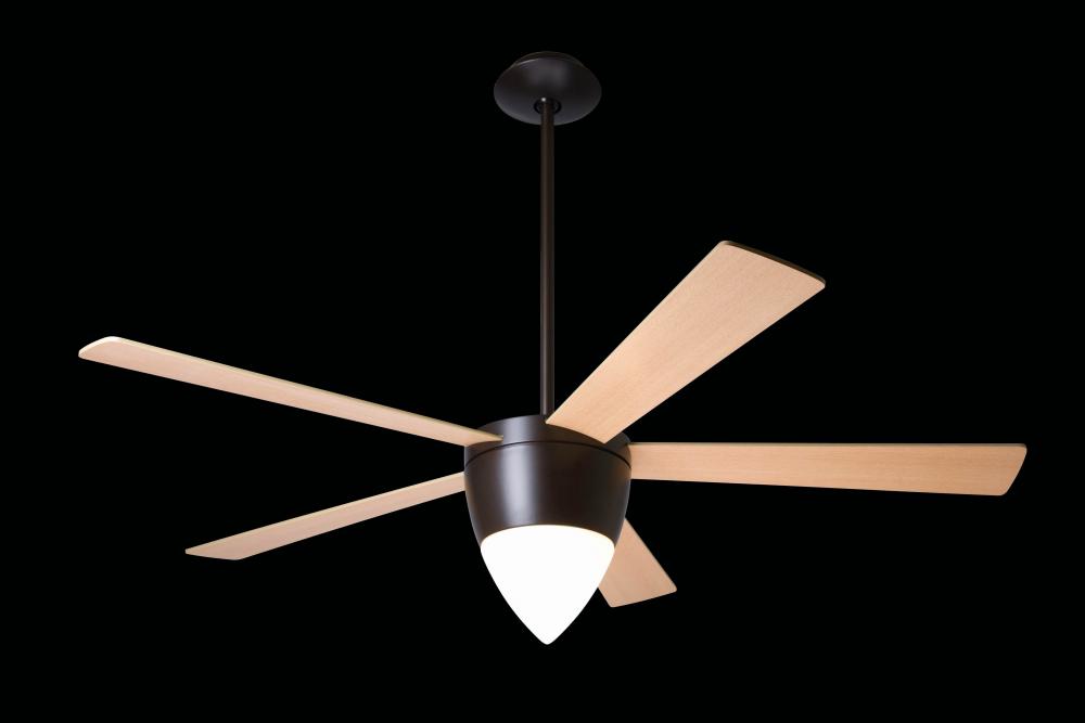 One Light Bronze Ceiling Fan