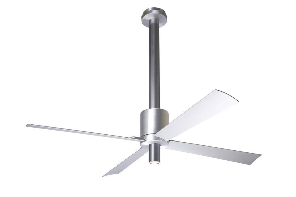 Pensi DC Fan; Aluminum/Anthracite Finish; 52" Aluminum Blades; 7W LED; Wall Control