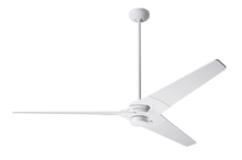 Modern Fan Co. TOR-GW-62-WW-NL-002 - Torsion Fan; Gloss White Finish; 62" Whitewash Blades; No Light; Fan Speed and Light Control (3-