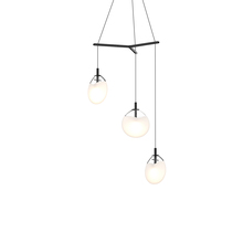 Sonneman 2995.25W-SML - Small 3-Light Tri-Spreader LED Pendant