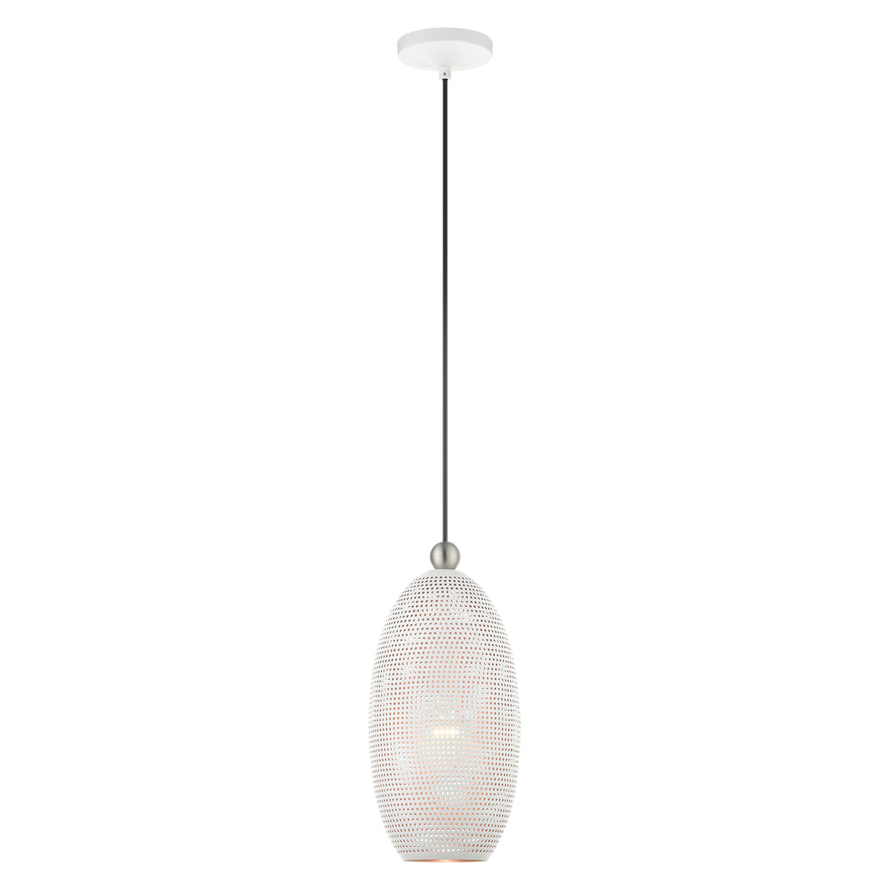 1 Lt White Pendant