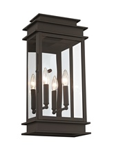 Livex Lighting 2018-07 - 2 Light Bronze Outdoor Wall Lantern