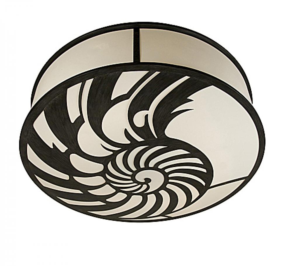 60" Wide Nautilus Pendant