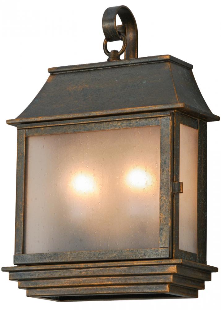 10" Wide Bastille Lantern Wall Sconce