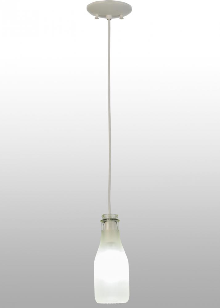 5"W Milk Bottle LED Mini Pendant