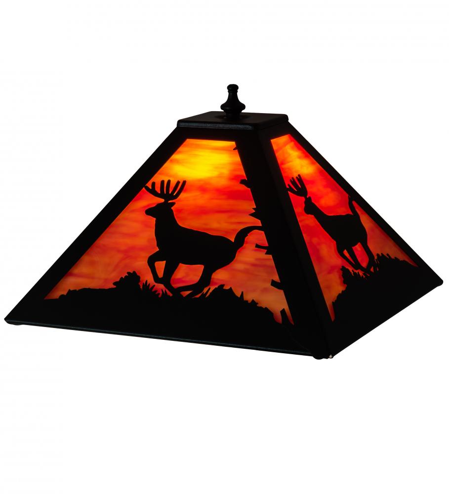 12" Square Deer Shade