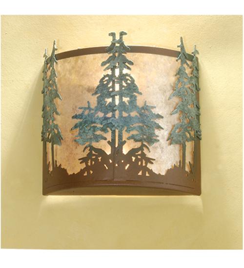 12"W Tall Pines Wall Sconce