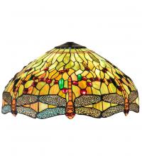 Meyda Blue 10501 - 20" Wide Tiffany Hanginghead Dragonfly Shade