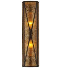 Meyda Blue 106559 - 8" Wide Saltire Craftsman Wall Sconce