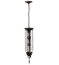 Meyda Blue 106604 - 20"W Mahogany Bronze 4 LT Inverted Pendant Hardware