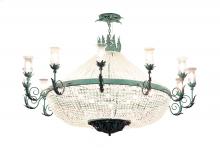 Meyda Blue 119759 - 84" Wide Crista 30 LT Chandelier