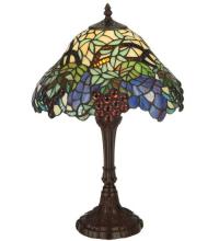 Meyda Blue 125093 - 18.5"H Spiral Grape Accent Lamp