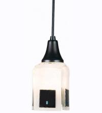 Meyda Blue 12533 - 4"Sq Metro Fusion Casual Affair Mini Pendant