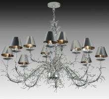 Meyda Blue 127985 - 48"W Twigs 12 LT Chandelier