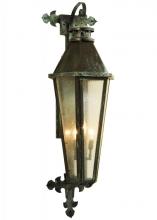 Meyda Blue 139356 - 14"W Millesime Lantern Wall Sconce