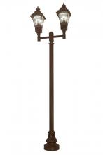 Meyda Blue 173838 - 47" Long Carefree 2-Light Street Lamp