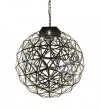 Meyda Blue 176275 - 24" Wide Geosphere Pendant