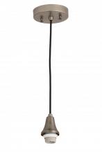 Meyda Blue 178632 - 5"W Brushed Nickel 1 LT Pendant Hardware