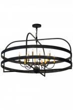 Meyda Blue 181457 - 48" Wide Aldari 12 Light Chandelier