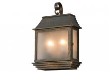 Meyda Blue 182587 - 10" Wide Bastille Lantern Wall Sconce