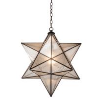 Meyda Blue 198460 - 18" Wide Moravian Star Pendant