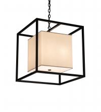 Meyda Blue 237278 - 22" Square Kitzi Box Pendant