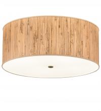 Meyda Blue 248665 - 26" Wide Cilindro Textrene Pendant