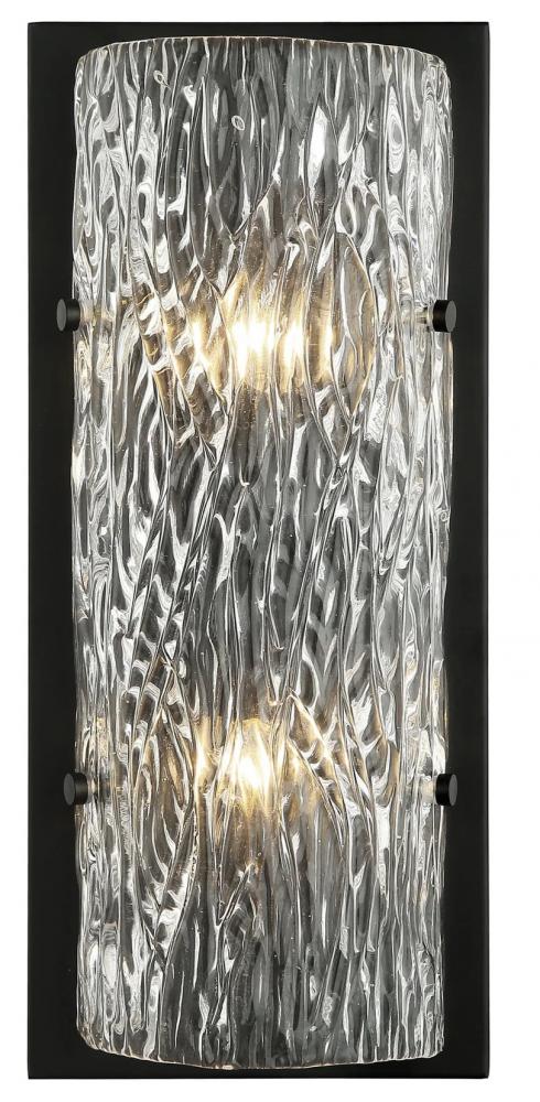 Morgan 2-Lt Sconce - Black