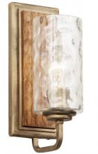 Varaluz 371W01HGC - Hammer Time 1-Lt Sconce - Havana Gold/Cinnamon