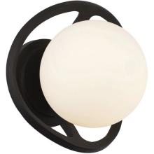 Varaluz 374W01CBFG - Black Betty 1-Lt Sconce - Carbon/French Gold