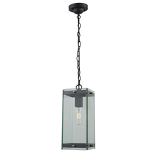 Artcraft AC8145BK - Bradgate 1-Light Outdoor Pendant