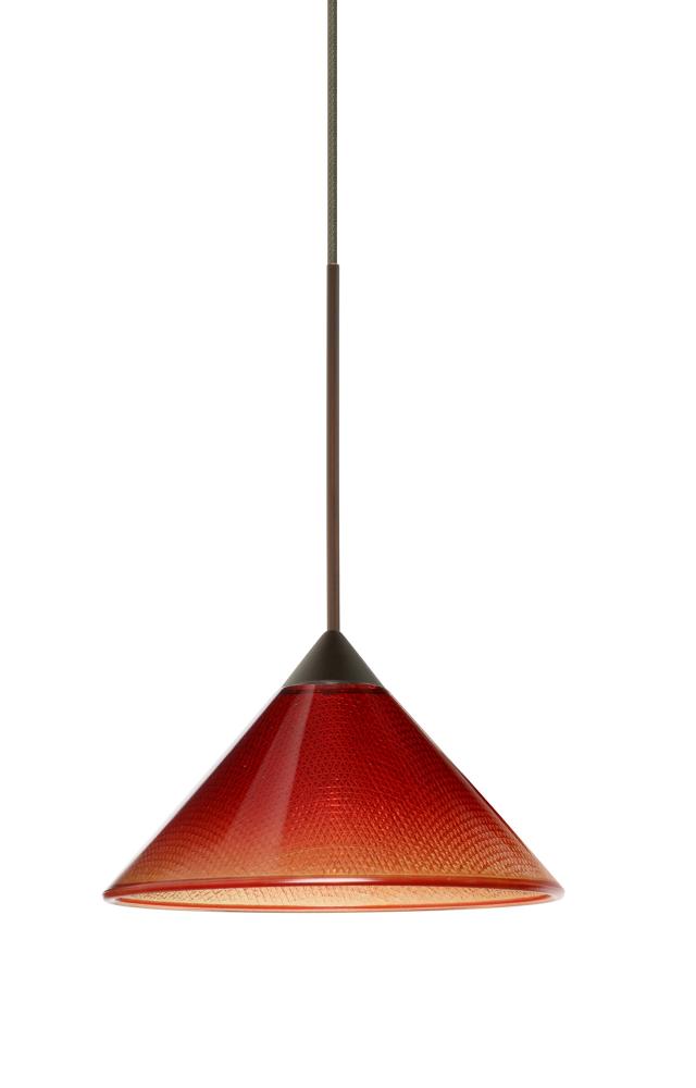 Besa Pendant Kona Bronze Sunset 1x5W LED