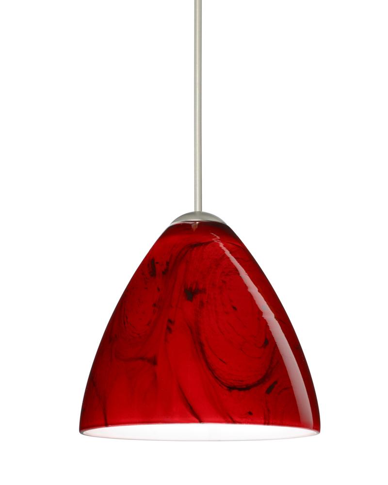 Besa Pendant Mia Satin Nickel Magma 1x5W LED