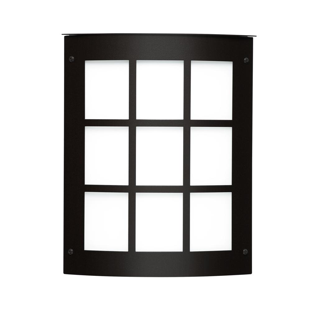 Besa Outdoor Moto 11 Grid Black White Acrylic 1x60W E12