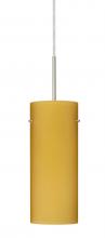 Besa Lighting 1JC-4123VM-LED-SN - Besa Stilo 10 LED Pendant Vanilla Matte Satin Nickel 1x9W LED