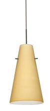 Besa Lighting 1JC-4124VM-LED-BR - Besa Cierro LED Pendant Vanilla Matte Bronze 1x9W LED