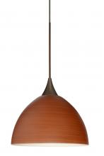 Besa Lighting 1XC-4679CH-LED-BR - Besa Pendant Brella Bronze Cherry 1x6W LED